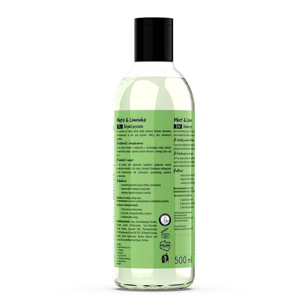Apis Energy Shot Shower Gel Mint & Lime Summer Edition 500ml