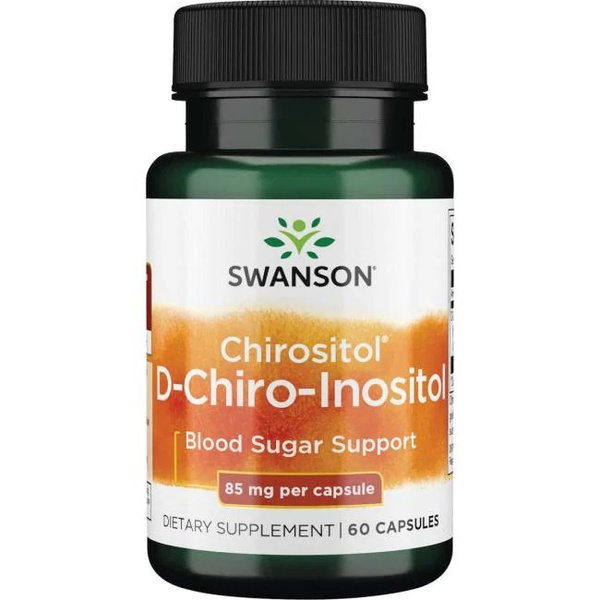 Swanson D-Chiro-Inositol 85mg Wzmocnienie Organizmu 60 Kapsułek