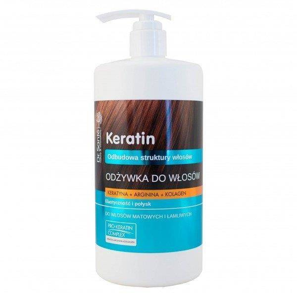 Dr Sante Keratin Hair Odzywka z Keratyną Argininą Kolagenem do Włosów 1000ml