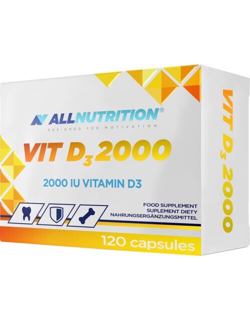 Allnutrition Vit D3 2000 2000 IU 120 Kapsułek