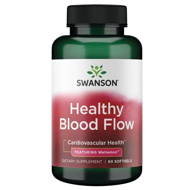Swanson Healthy Blood Flow Wspomaga Układ Krążenia 60 Kapsułek