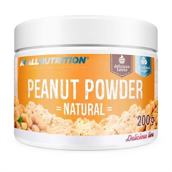 Allnutrition Delicious Line Peanut Powder Natural Odtłuszczony Krem Orzechowy 200g