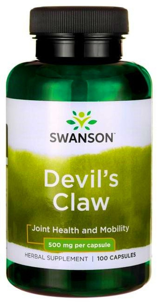 Swanson Devil's Claw 500mg 100 Capsules