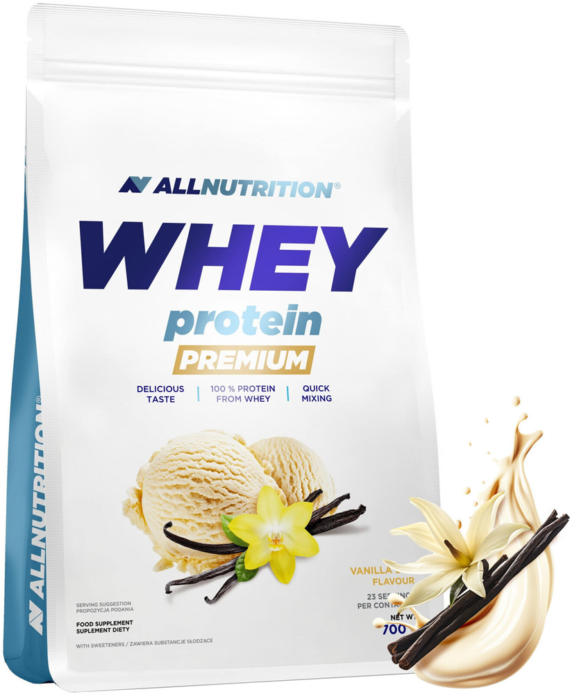 Allnutrition Whey Protein Premium Niebo Waniliowe 700g