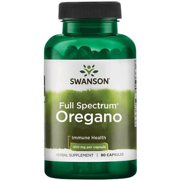 Swanson Full Spectrum Oregano 450mg 90 Capsules