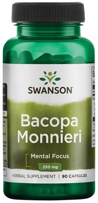 Swanson Bacopa Monnieri 250mg 90 Capsules