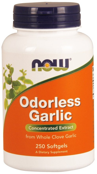Now Foods Odorless Garlic 250 Capsules