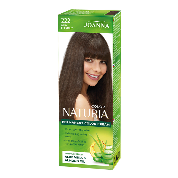 Joanna Naturia Color Farba do Włosów 222 Dziki Kasztan 100ml