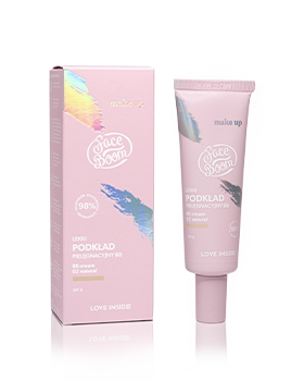 Face Boom Make Up Light BB Foundation with SPF 6 for All Skin Types 02 Natural 30g