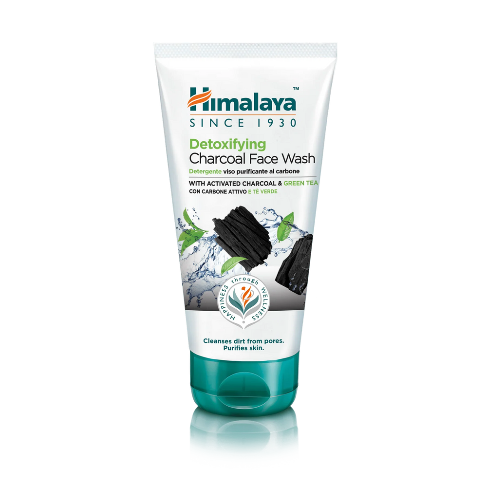 Himalaya Detoksykujący Żel do Mycia Twarzy z Aktywnym Węglem i Zieloną Herbatą 150ml