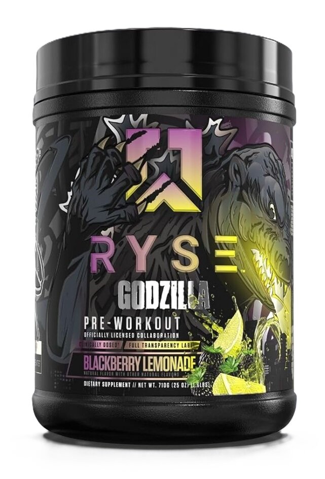 Godzilla Pre-Workout, Blackberry Lemonade - 710g