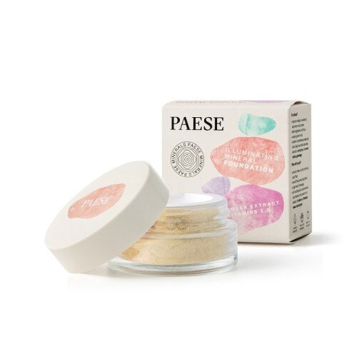 Paese Minerals Illuminating Mineral Foundation for Sensitive Dry Normal Skin No. 202W Natural 7g