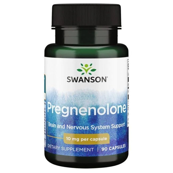 Swanson Pregnenolone 10mg 90 Kapsułek