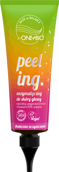 OnlyBio Hair Balance Zestaw Peeling do skóry głowy  +Szampon+Odżywka+Mgiełka 