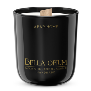 Apar Home Bella Opium Scented Soy Candle in Glass 1 Piece