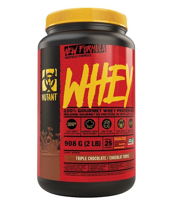 Mutant Whey, Triple Chocolate - 908g