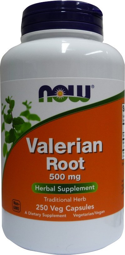Now Foods Valerian Root 500mg Relaxation and Calmness 250 Capsules