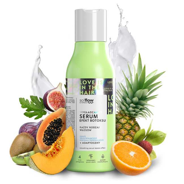 So!Flow Wygładzające Serum z Efektem Botoksu dla każdego Rodzaju Włosów 150ml