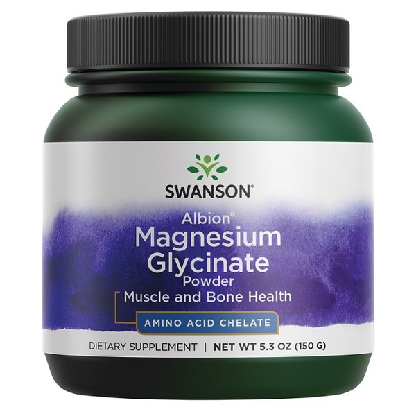 Swanson Albion Magnesium Glycinate Powder 150g