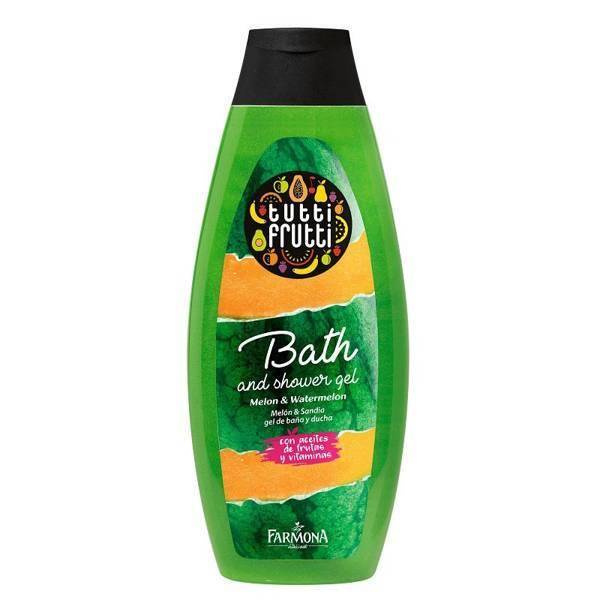 Tutti Frutti Orzeźwiający Olejek do Kąpieli i pod Prysznic z Melonem i Arbuzem 425ml