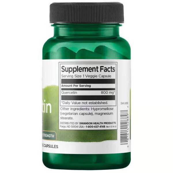 Swanson Quercetin, Maximum Strength 30 Vcapsules