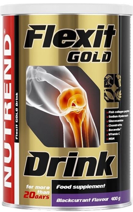 Flexit Gold Drink, Blackcurrant - 400g