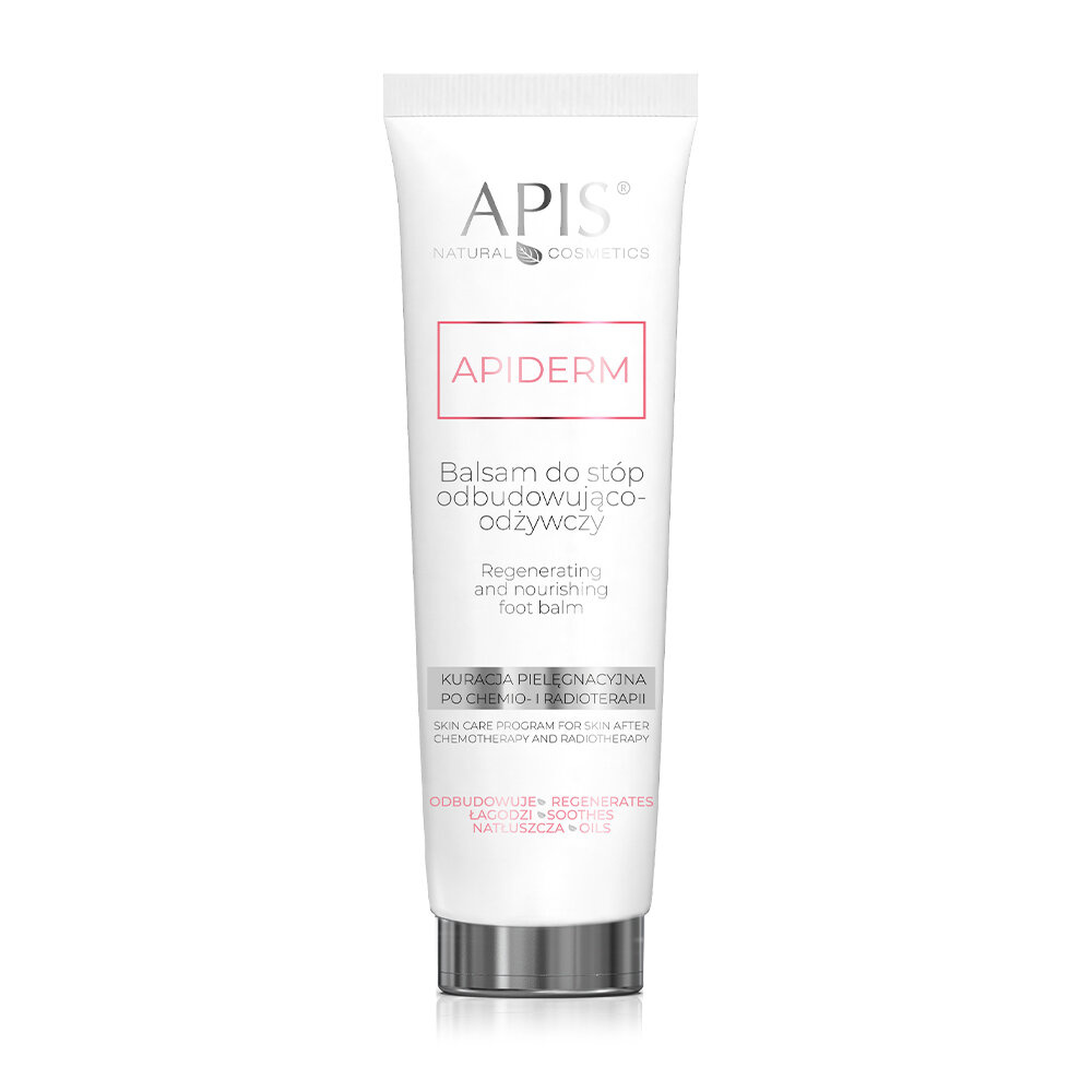 Apis Apiderm Regenerating and Nourishing Foot Balm after Chemotherapy Radiotherapy Very Dry Skin 100ml