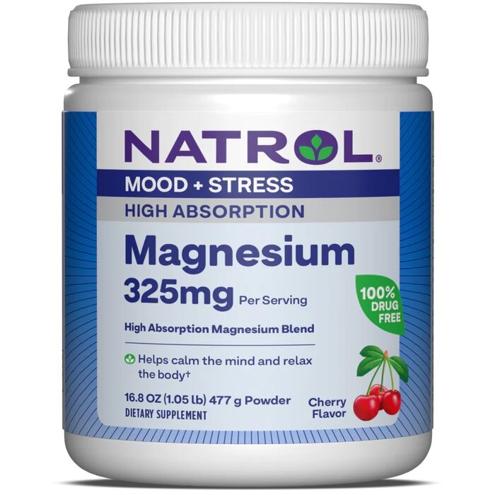 High Absorption Magnesium, 325mg (Cherry) - 477g