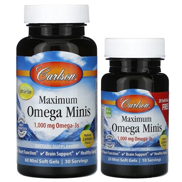 Maximum Omega Minis - 60 + 20 softgels