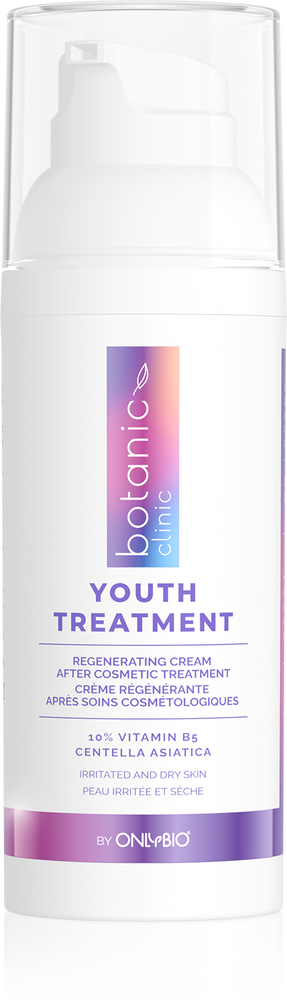 OnlyBio Botanic Clinic Youth Treatment Regenerujący Krem po Zabiegach Kosmetycznych 50ml Best Before 01.03.25