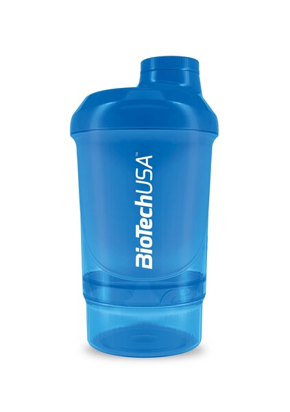 Wave+ Shaker, Blue - 300 ml. (+ 150 ml.)