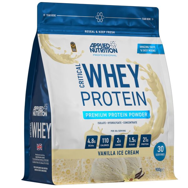 Critical Whey, Vanilla Ice Cream - 900g