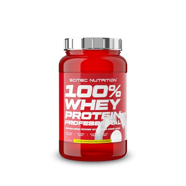 100% Whey Protein Professional, Lemon Cheescake - 920g