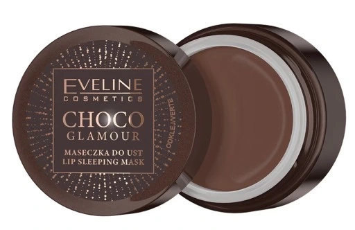 Eveline Choco Glamour Intensywnie Regenerująca Maseczka do Ust na Noc 12ml