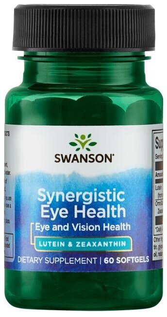 Swanson Synergistic Eye Health Lutein & Zeaxanthin 60 Softgels