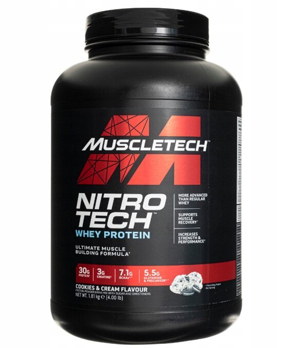 MuscleTech Nitro-Tech Cookies & Cream 1810g