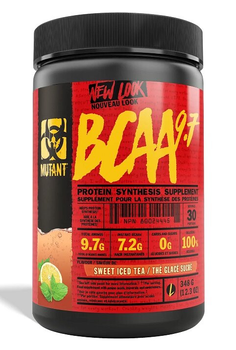 Mutant BCAA 9.7, Sweet Iced Tea - 348g