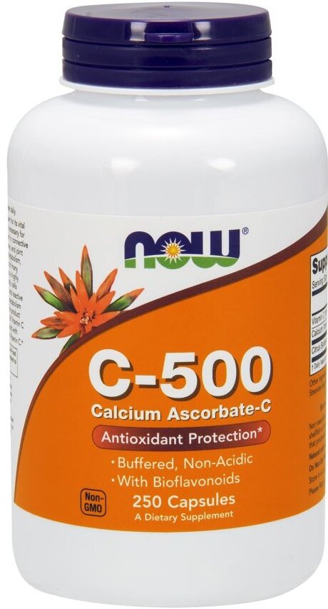 Vitamin C-500 Calcium Ascorbate-C - 250 caps