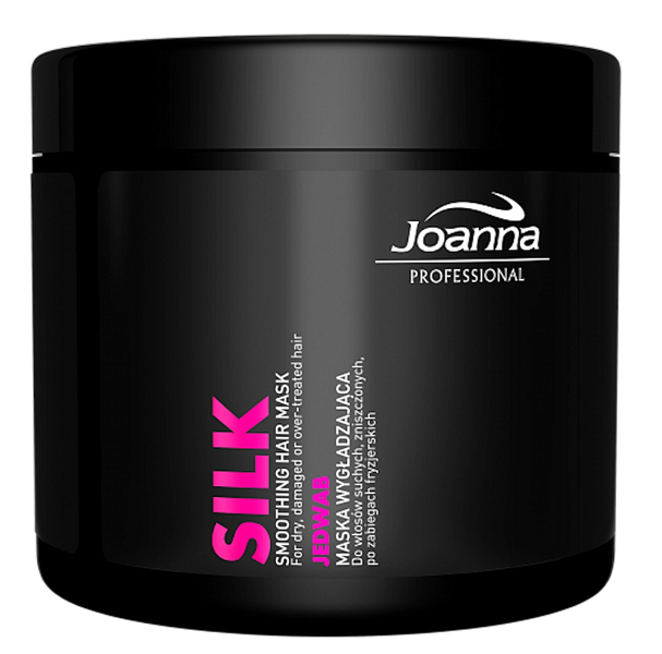 Joanna Professional Silk Wygładzająca Maska z Jedwabiem dla Włosów Suchych i Zniszczonych 500g