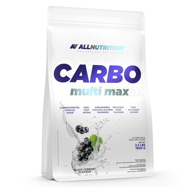 Allnutrition Carbo Multi Max Kompleks Węglowodanów Black Currant 1000g