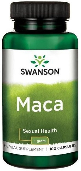Swanson Maca 500mg 100 Kapsułek