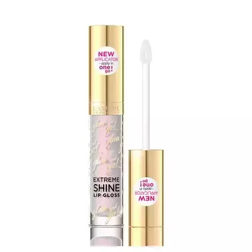 Eveline Gloss Glow and Go Błyszczyk do Ust Nadający Objętość i Nawilżenie Nr 10 Disco Shine 4,5 ml