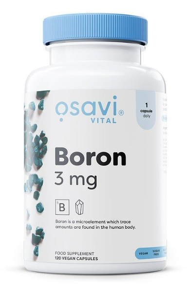 Osavi Bor 3mg Suplement Diety 120 Kapsułek Wegańskich