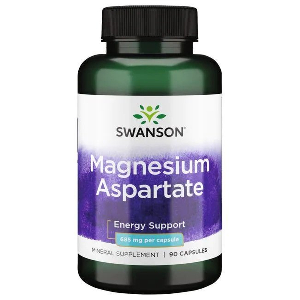 Swanson Magnesium Aspartate 685mg 90 Capsules