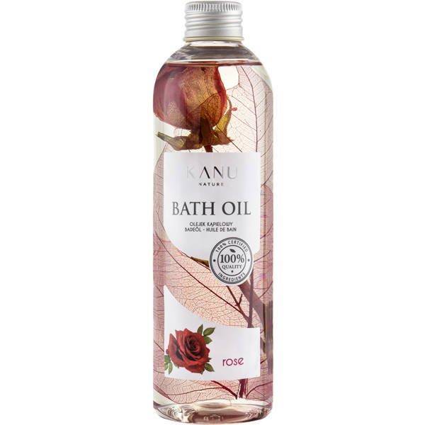 Kanu Nature Sensual Refreshing Natural Bath Oil with Rose Scent 250ml