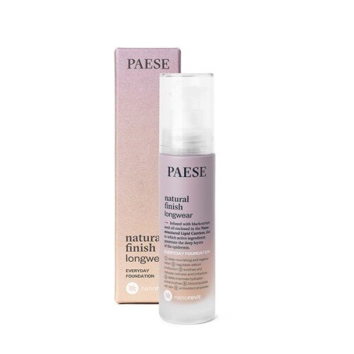 Paese Nanorevit Natural Finish Długotrwały Podkład o Naturalnym Wykończeniu Nr 01 Ivory 35ml