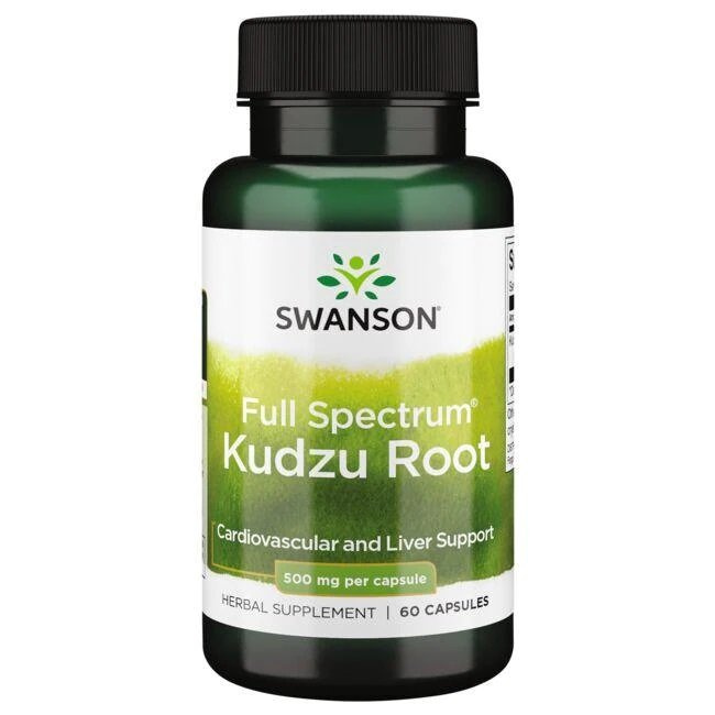 Swanson Full Spectrum Kudzu Root 500mg 60 Kapsułek