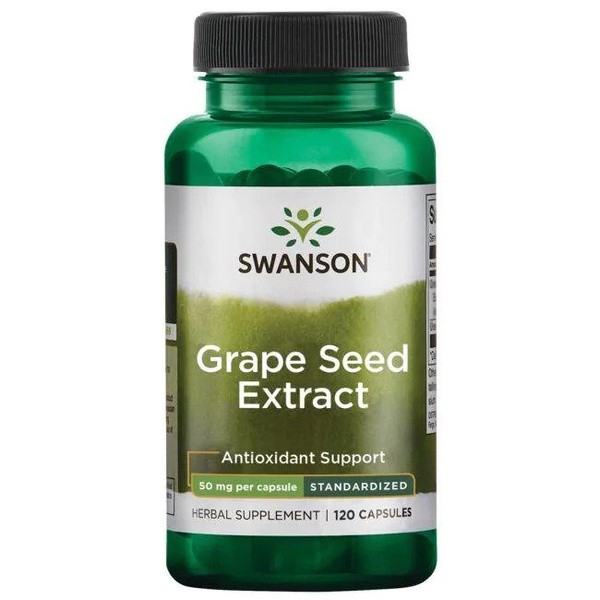 Swanson Grape Seed Extract 120 Capsułek