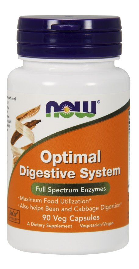 Now Foods Optimal Digestive System Supports Digestive System 90 Capsules