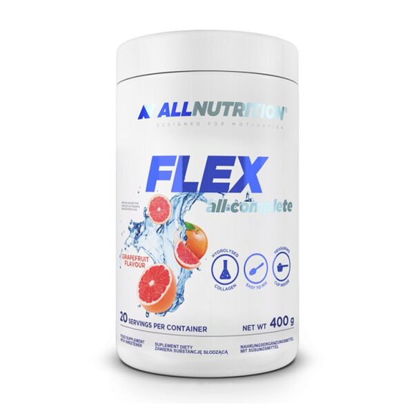 Allnutrition Flex All Complete Hydrolyzed Collagen Powder Grapefruit 400g